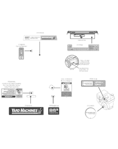 Label Map 31as63ef729 Diagram and Parts List for 31AS63EF729 2015 Yard Machines Snow Blower